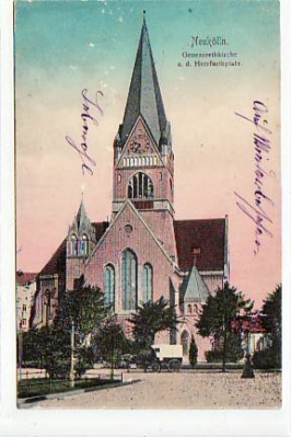 Berlin Neukölln Kirche 1918