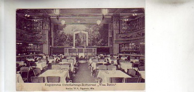 Berlin Mitte Restaurant Wien-Berlin Jägerstr.1913