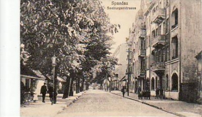 Berlin Spandau Seeburgerstrasse ca 1910