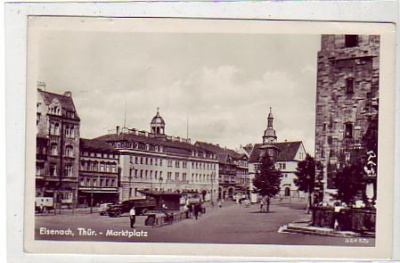 Eisenach Markt 1953
