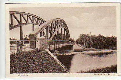 Genthin Bismarckbrücke 1930