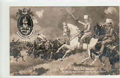 Adel Monarchie Kronprinz Friedrich Wilhlem von Preussen Militär