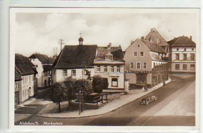 Alsleben Saale Marktplatz 1940