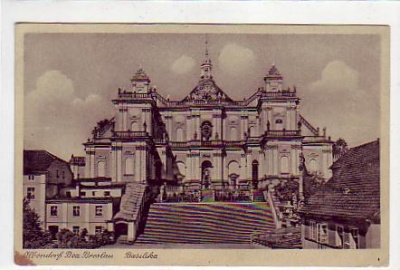 Albendorf bei Breslau Basilika ,Schlesien  vor 1945