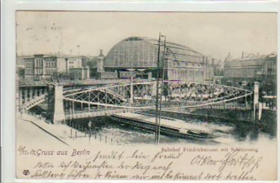 Berlin Mitte Bahnhof Friedrichstraße 1902