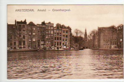 Amsterdam Niederlande Amstel ca 1915