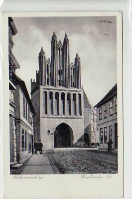 Neubrandenburg Friedläder Tor 1936