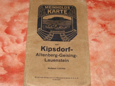 Altenberg Glashütte Zinnwald Geising Lauenstein vor1945