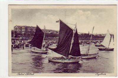 Ahlbeck Segelboote ca 1925