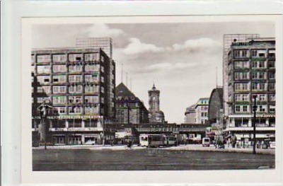 Berlin Mitte Alexanderplatz Strassenbahn ca 1940