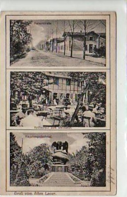 Altes Lager Truppenübungsplatz bei Jüterbog Restaurant 1923