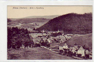 Altenau im Harz vom Kunstberg ca 1910