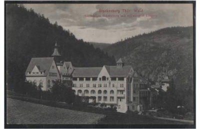 Blankenburg Sanatorium 1912