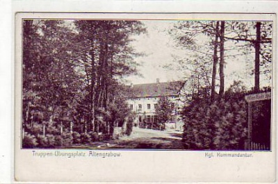 Altengrabow Truppenübungsplatz Kommandantur 1907