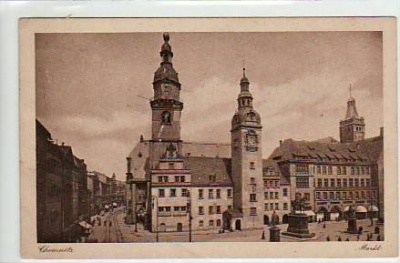 Chemnitz Markt 1925
