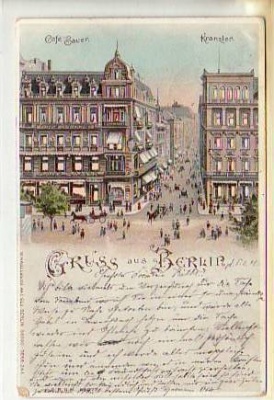Berlin Mitte Halt gegen das Licht 1901