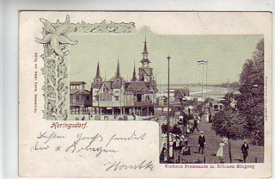 Ostseebad Heringsdorf Promenade 1905