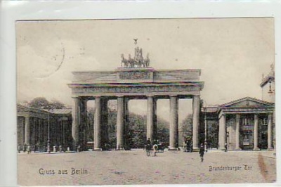 Berlin Mitte Brandenburger Tor 1906