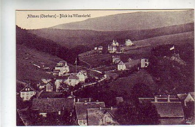 Altenau im Harz Blick ins Villenviertel ca 1910