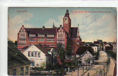 Salzwedel in der Altmark Landwirtschaft Schule 1913