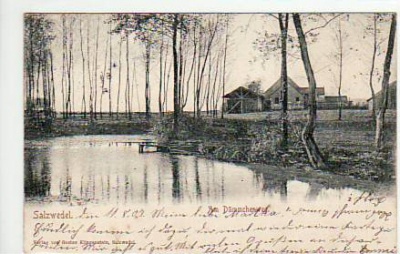 Salzwedel in der Altmark Am Dämmchenweg 1903
