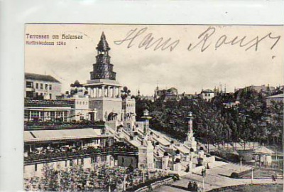 Berlin Wilmersdorf Luna-Park Terassen am Halensee 1905