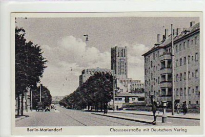 Berlin Mariendorf Chausseestraße ca 1940