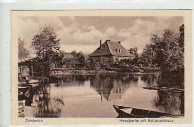 Zehdenick in der Mark Schleusenhaus ca 1930