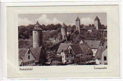 Dinkelsbühl Turmpartie , Bayern,Allgäu