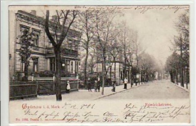 Berlin Grünau Friedrichstraße 1906