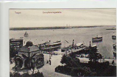 Berlin Tegel Dampfer ca 1915