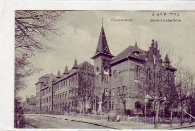 Berlin Lichterfelde Oberschule ca 1915