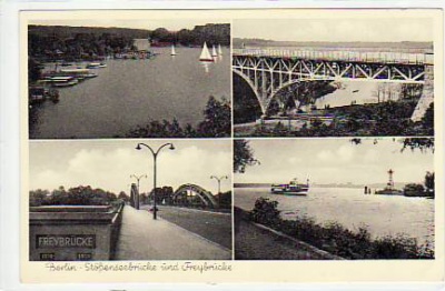 Berlin Spandau Stößenseebrücke Freybrücke 1966