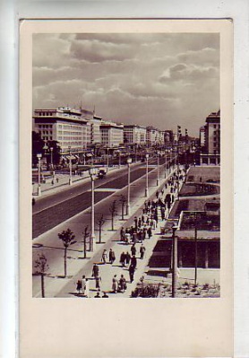Berlin Friedrichshain Stalinallee 1954