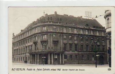 Alt-Berlin Mitte Poststraße Palais Ephraim 1935