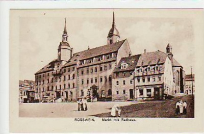 Roßwein-Rosswein Markt ca 1925