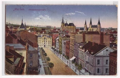 Aachen Hindenburgstraße 1922