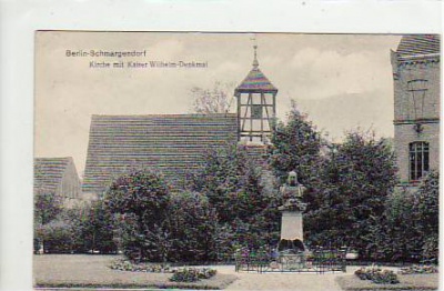 Berlin Wilmersdorf-Schmargendorf Kirche und Denkmal 1918