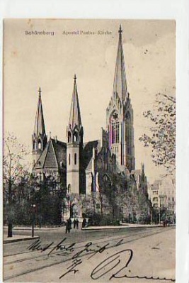 Berlin Schöneberg Paulus-Kirche 1911