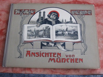 32 Foto-Bilder München Bildband ca von 1905