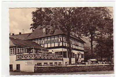 Der alte Hammer zu Frohnau,Gasthaus bei Annaberg,Erzgebirge 1958