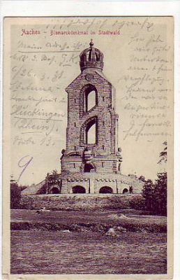 Aachen Bismarckdenkmal ca 1915