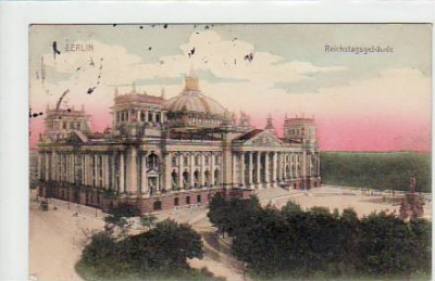 Berlin Mitte Reichstagsgebäude 1911