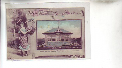Nordseebad Altenbruch Jugendstil AK von 1908