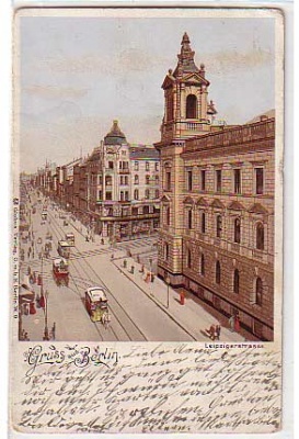 Berlin Mitte Litho 1900