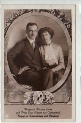 Adel Monarchie Herzog Ernst August zu Braunschweig und Frau 1913