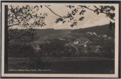 Stecklenberg Gesamtansicht 1934