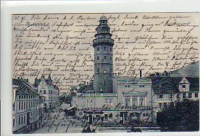 Salzwedel in der Altmark Rathausturm 1909