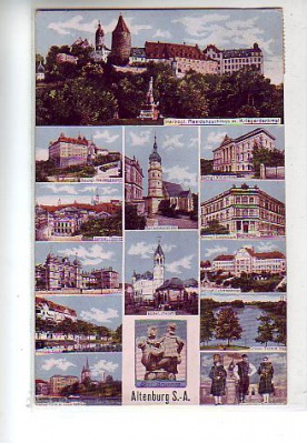 Altenburg viele kleine Bilder von 1911