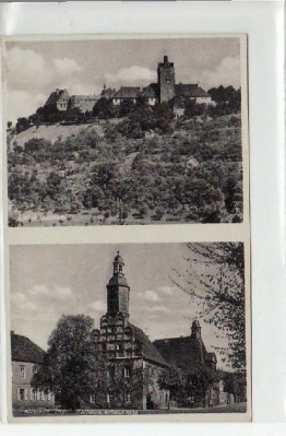Allstedt Schloss und Rathaus ca 1935